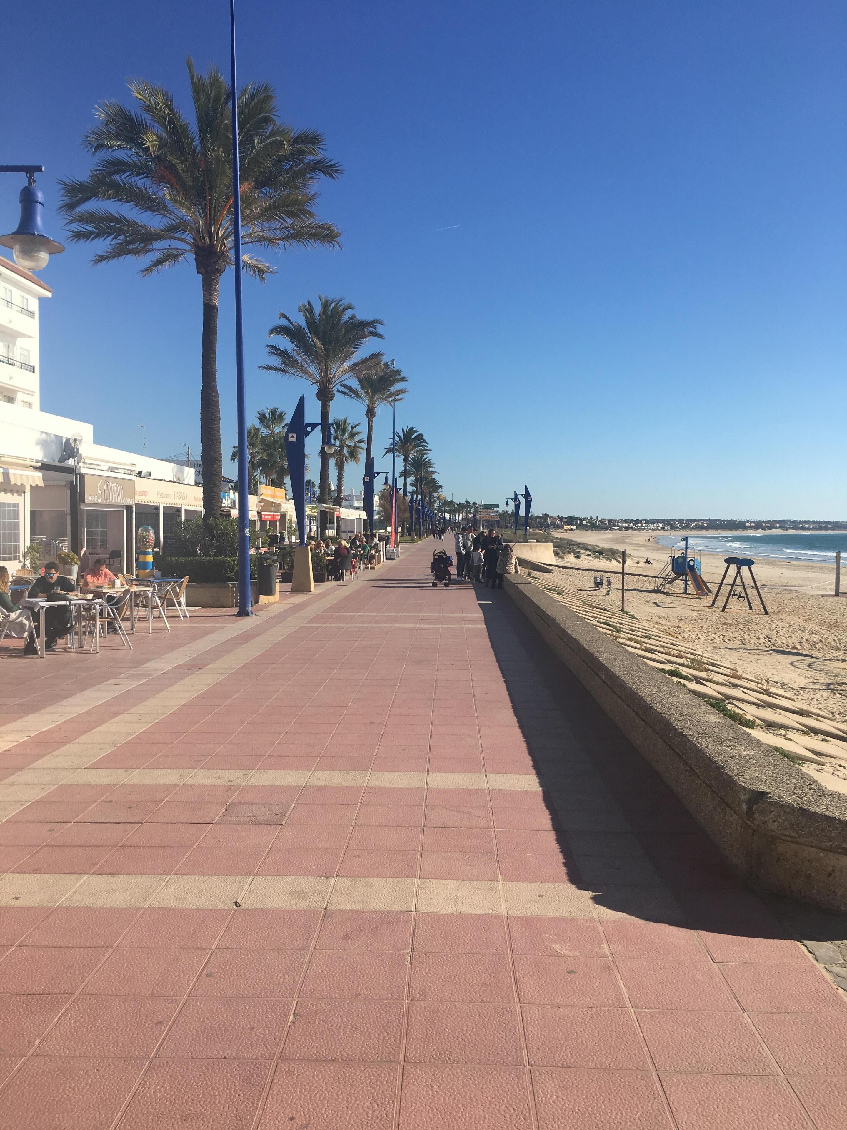 Sun loungers, beach towels