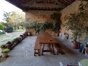 Restauration en plein air
