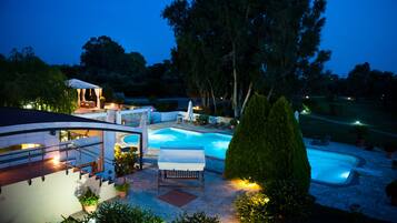 Alberca al aire libre