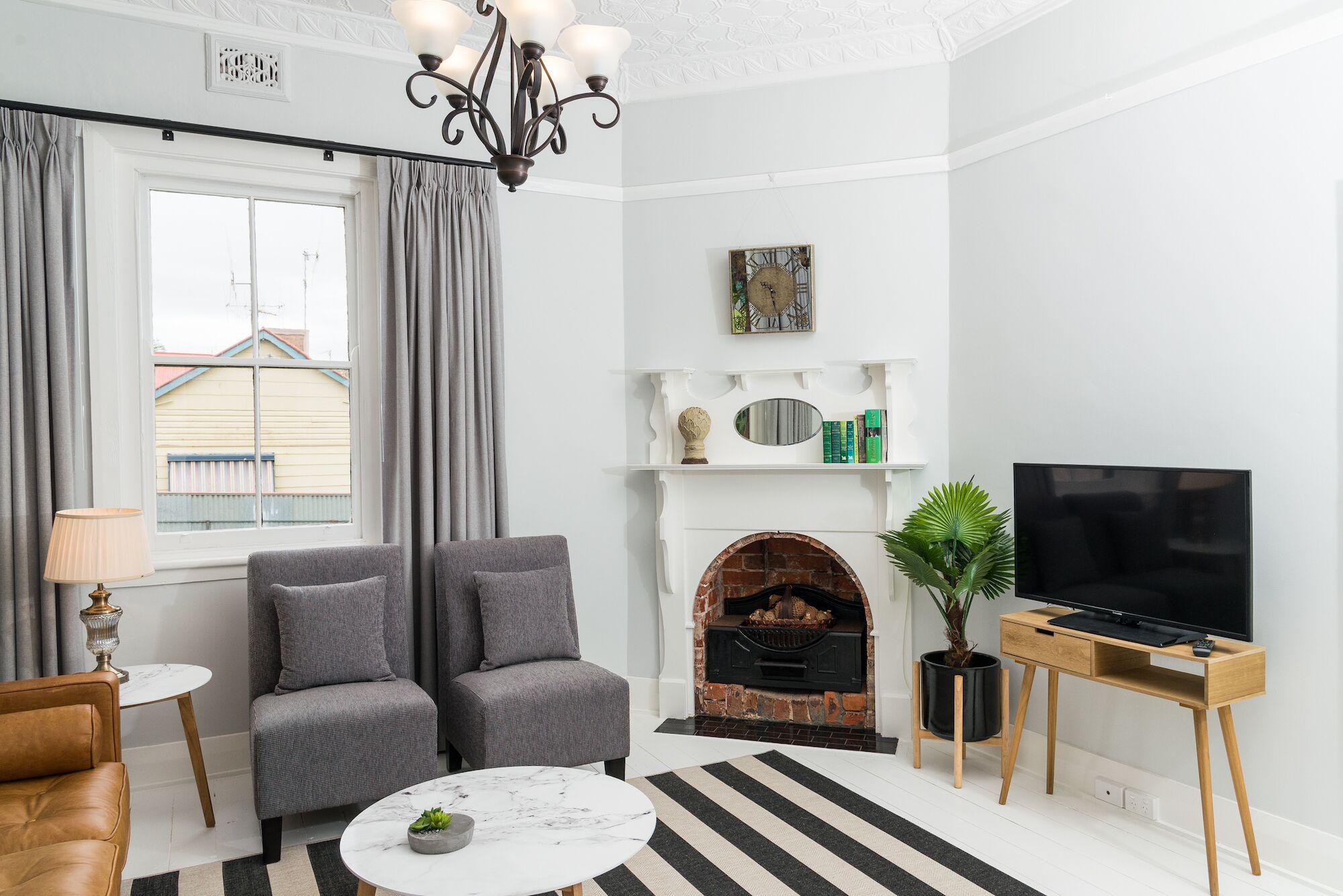 Kirsten Deluxe Cottage | 2 bedrooms | Living area | 42-inch LED TV with digital channels, TV