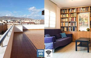 Property grounds - PENTHOUSE, TERRACE ON THE HORIZON OF ALMERIA (Almería)