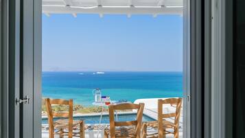 Blick vom Balkon
