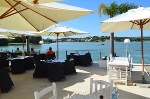 Outdoor dining - T1 Duplex in Victory Village - Quinta do Lago (Almancil - ALGARVE)