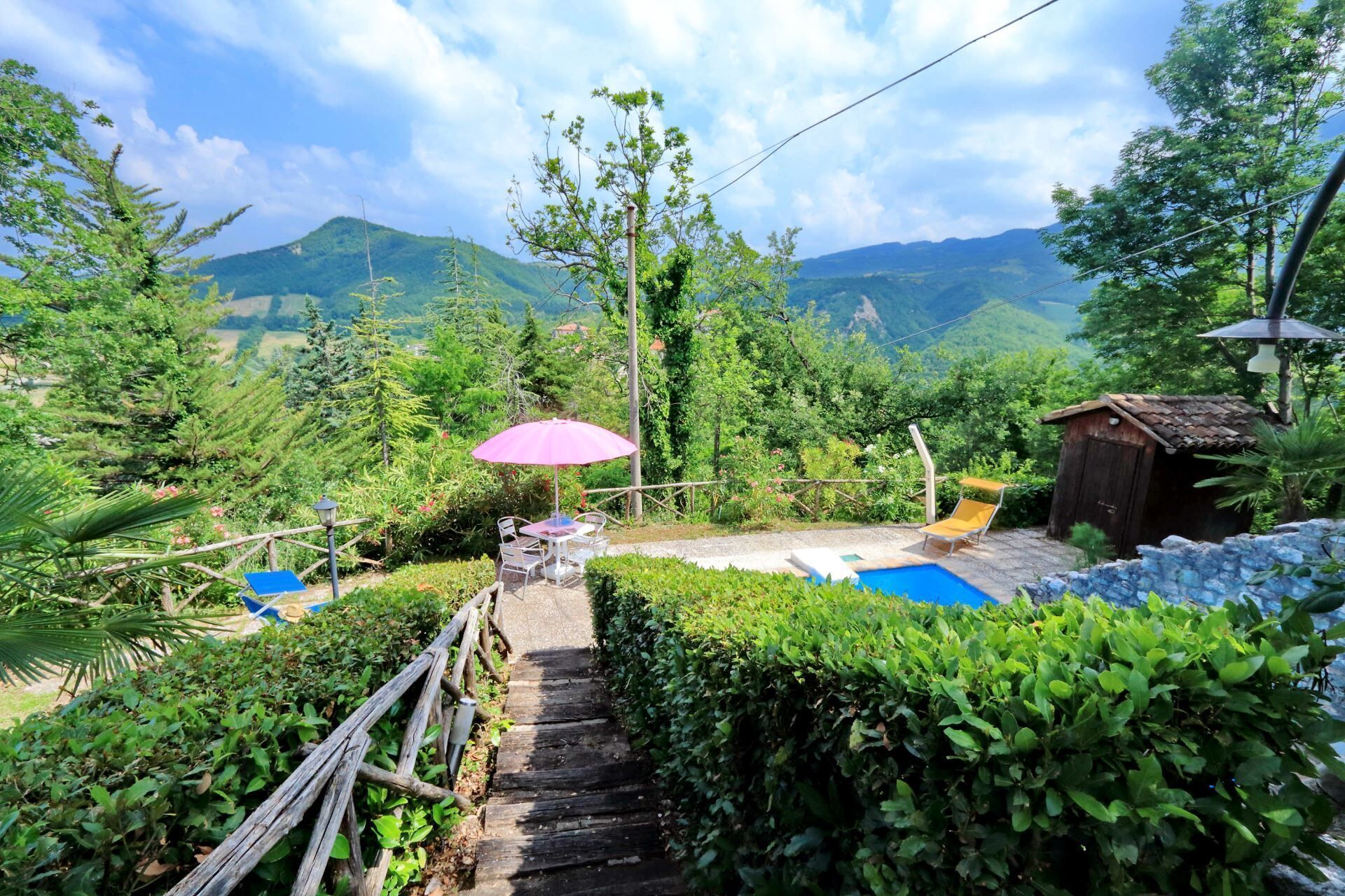 Enceinte de l’hébergement