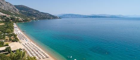 Sulla spiaggia, teli da spiaggia