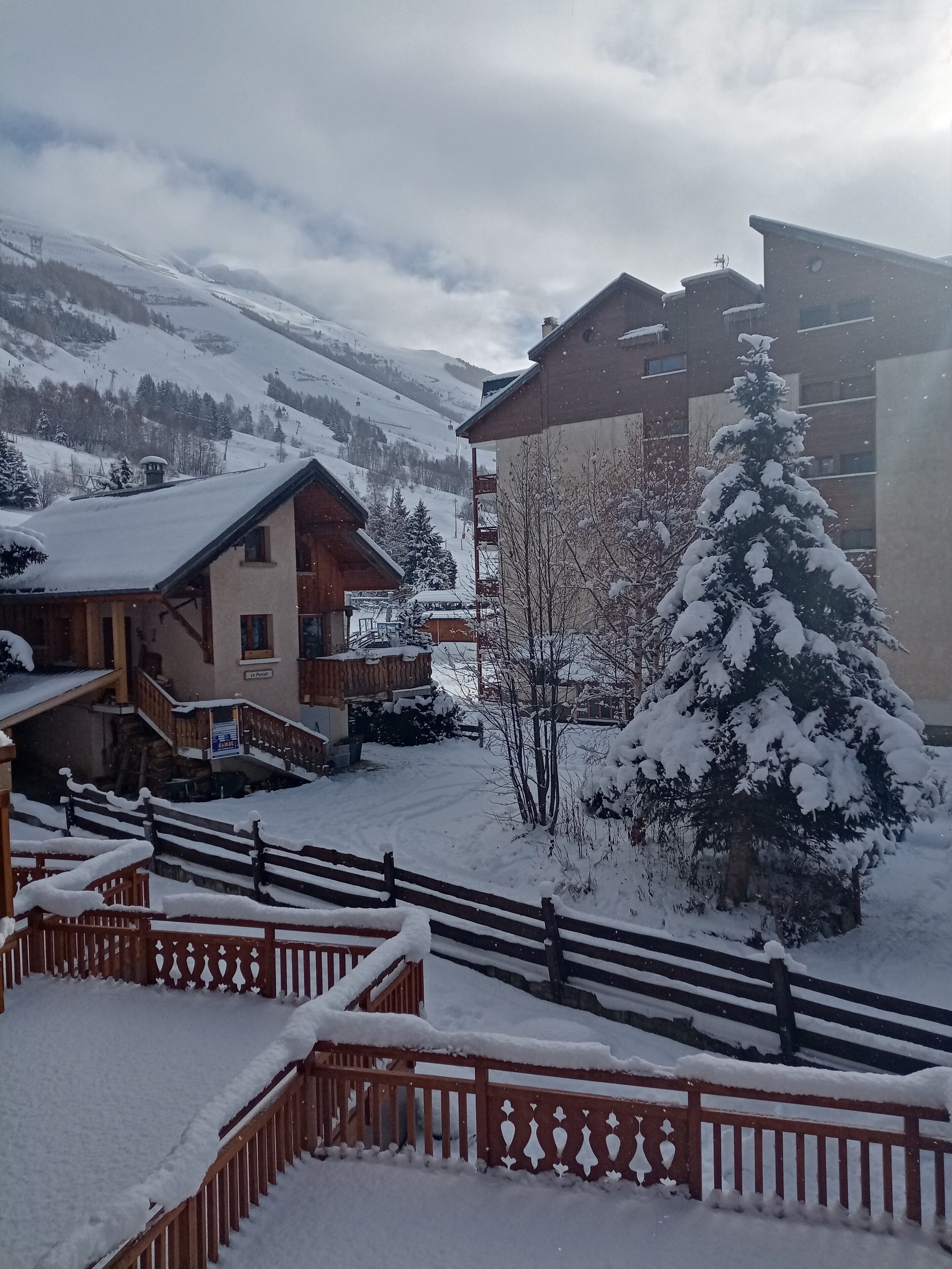 Vista desde la propiedad