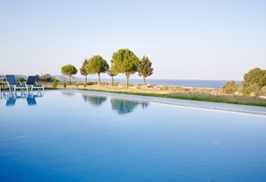 Outdoor pool - Superb Luxury Holiday Villa Rental in Rhodes - Afandou - sleeps up to 12 Guests (Unknown)
