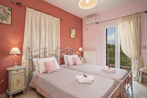 2 bedrooms, iron/ironing board, travel crib, free WiFi