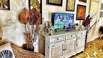 Smart-TV, Kamin, BĂŒcher