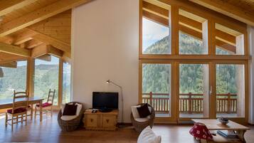 TV, fireplace, DVD player, stereo