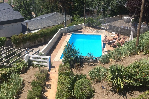 Pool and garden