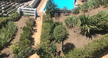 Charming villa with a beautiful garden and spacious pool