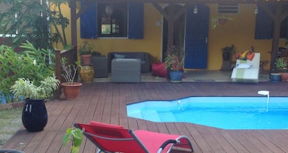 Your holiday in a beautiful area with pool and spa