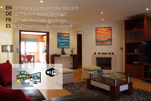  Nazare - 3-bedroom apartment, 50 meters from the beach! FREE WIFI 