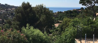 Beautiful villa CLIM Sea view Private pool HEATED Quiet Beach 15 min🚶‍♂️