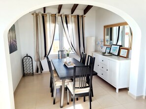 Dining - Beautiful villa private pool stunning Panoramic Sea & Mountain Views in Moraira, (Moraira)