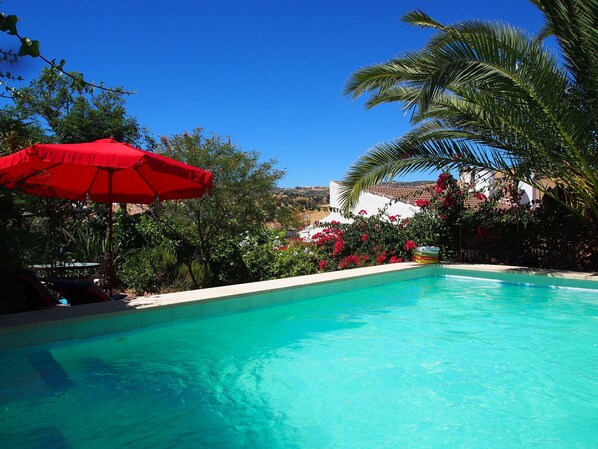 Pool - Authentically restored traditional Andalusian Mill house with private pool (Riogordo)