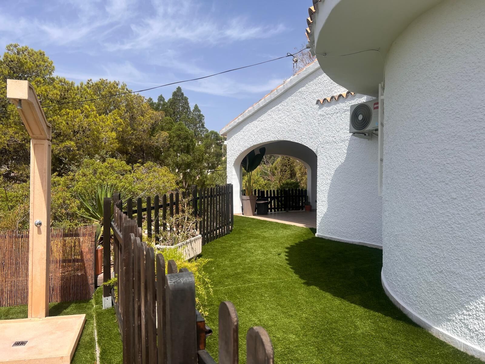 Enceinte de l’hébergement