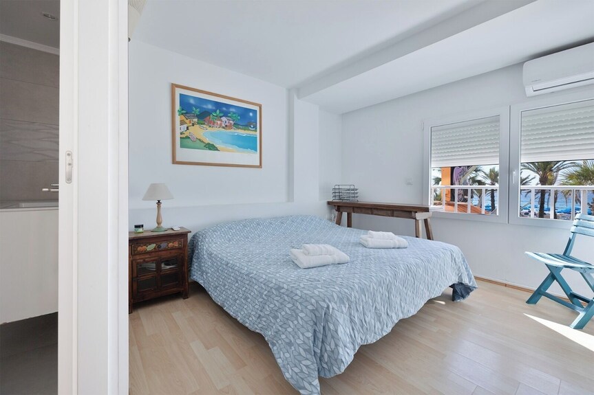 Flat In Benidorm Renovated Frontline With Terrace - Altea