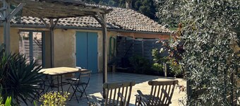 Spacious Provençal apartment at the heart of an organic vineyard