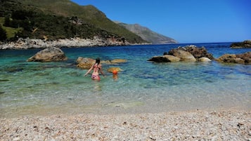 Am Strand, Strandtücher