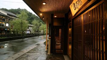 Inngangur gististaðar