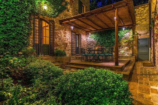 Restauration en plein air