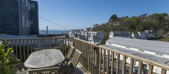 Casa de Pescador vieja con Sun Deck Ofrenda Vistas al mar de Puerto del St Mawes