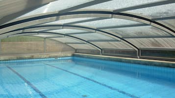 Indoor pool, outdoor pool