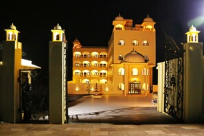 Front of property – evening/night - Atulya Niwas - Aravali views (Udaipur)
