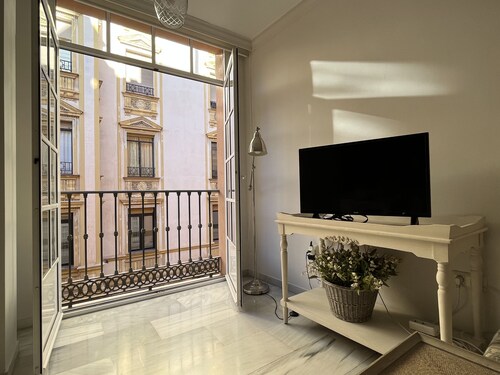 Exquisite location in the historical center Cathedral, Picasso and Alcazaba. Very quiet