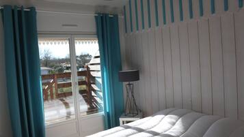 3 dormitorios, tabla de planchar con plancha, wifi