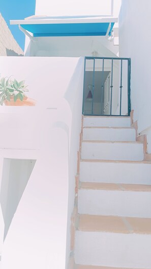 Exterior detail - Ideal for couples apartment right on the beach with top terrace (Málaga)