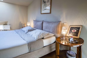 2 slaapkamers, een strijkplank/strijkijzer, gratis wifi, beddengoed