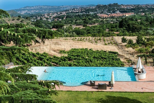 Außenpool, Infinity-Pool