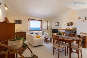 TV connectée, cheminée