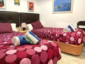 1 bedroom, iron/ironing board, free WiFi, bed sheets