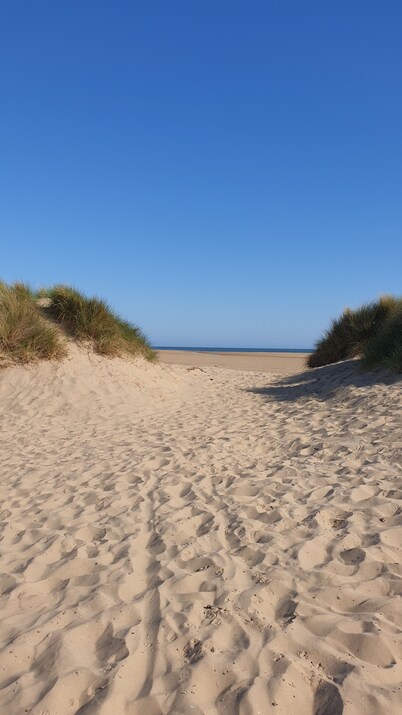 Wells-next-the-Sea. Quiet accommodation close to the Harbour and shops.