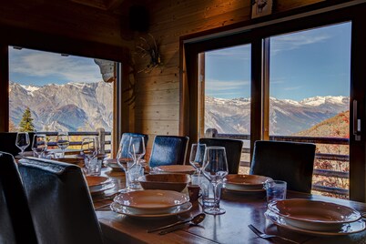 Vivienda de vacaciones grande y acogedora en La Tzoumaz, 4 Vallees, Suiza para 10 personas