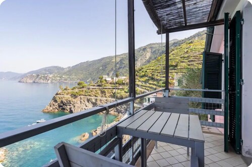 Beautiful villa overlooking the sea