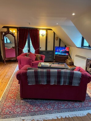 Télévision, lecteur de DVD, livres, vidéothÚque