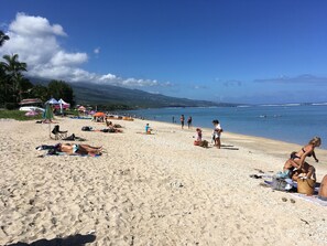 In Strandnähe, Strandtücher