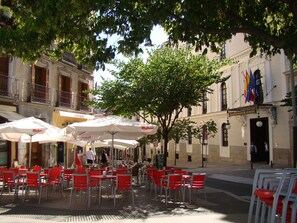 Udendørs spisemuligheder