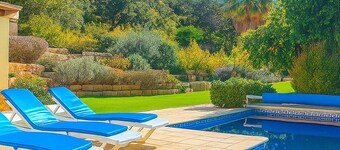 wonderful villa with beautiful view of the mountains 