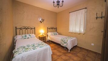 2 bedrooms, iron/ironing board, travel crib, WiFi