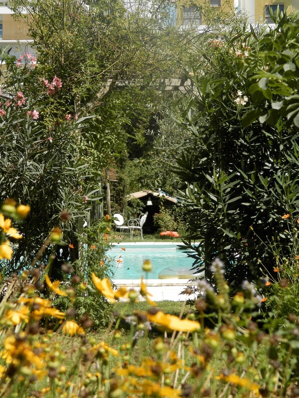 Alberca al aire libre 