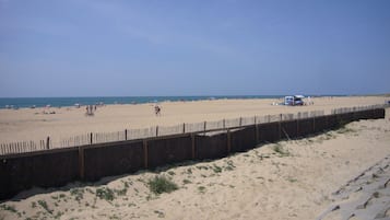 En la playa