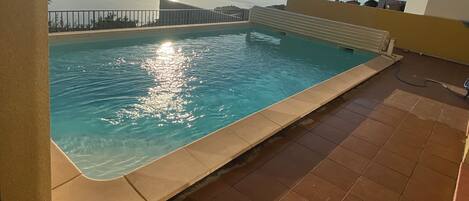 Beheizter Pool