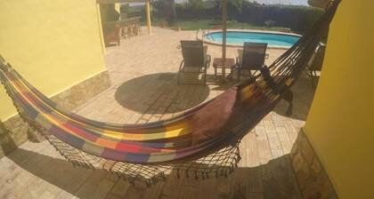 VILLA/ PRIVATE HEATED POOL; BBC; WI-FI; SAT:/CABLE TV; AirCon;GARDENS; PARKING.