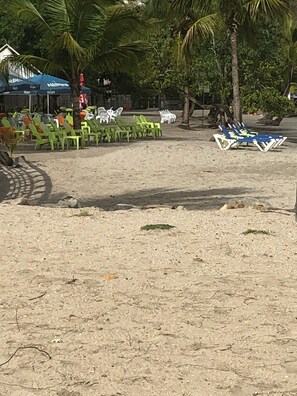 Property grounds - Charming T2 50 m from the beach and 2 minutes from the speedboat to the capital (Les Trois-Îlets)